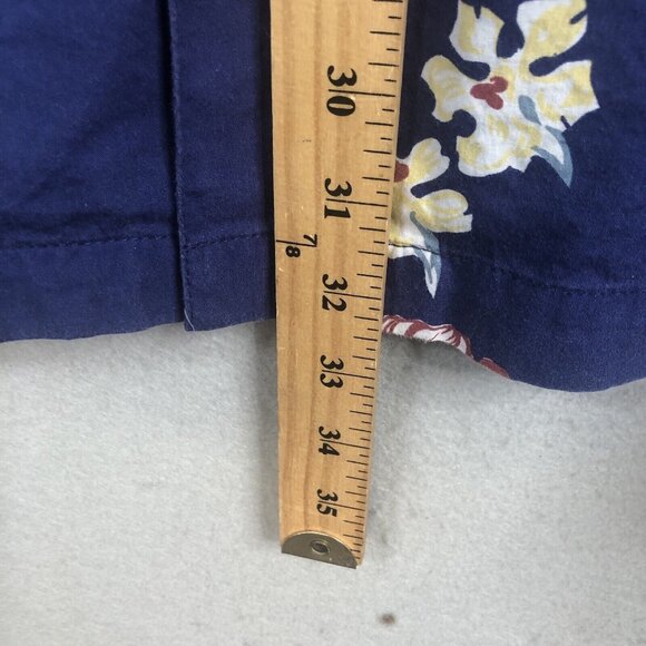 Vintage Hawaiian Shirt Mens 2X Blue Pinup Girls Retro Beach Bikinis Sailors - Picture 6 of 16